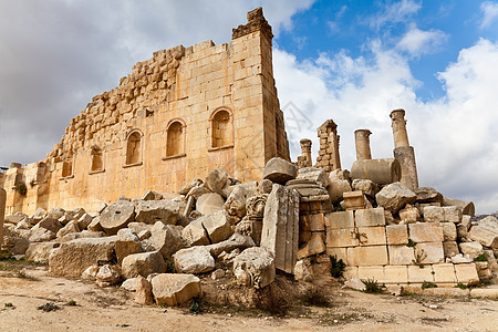古城耶拉什的宙斯神庙图片