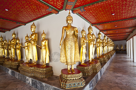 卧佛寺的佛像高清图片