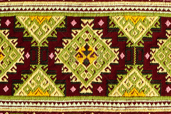古老的织布布手工手工业戏服亚麻纤维材料艺术编织织物衣服图片