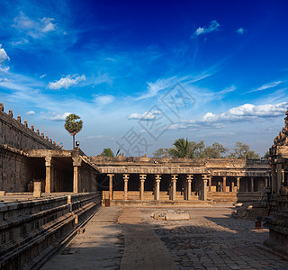 德拉苏拉姆 阿拉瓦塔茨瓦拉寺庙文明石头背景图片