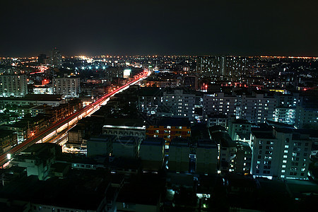 曼谷夜景 泰国曼谷图片