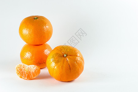 孤立的橙色圆圈橙子午餐色彩健康饮食小吃果汁甜食饮食香水图片