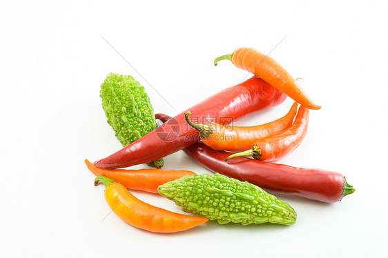 蔬菜胡椒影棚黄辣椒辣椒食物四物红辣椒植物香料图片