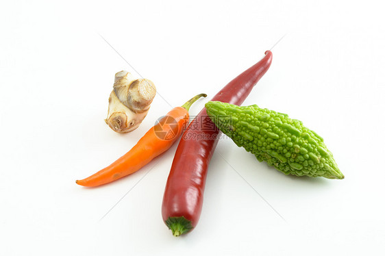 蔬菜辣椒食物影棚红辣椒植物胡椒四物黄辣椒香料图片