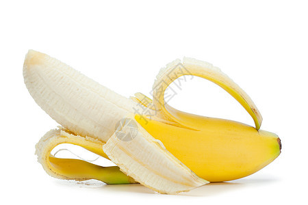 半皮香蕉图片