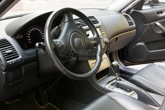 现代汽车内部旅行皮革气囊喇叭座位轿车塑料车辆速度转速表图片