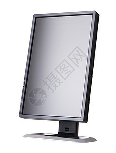 现代黑计算机监视器屏幕电影合金电子产品办公室控制板薄膜水晶纯平金属图片