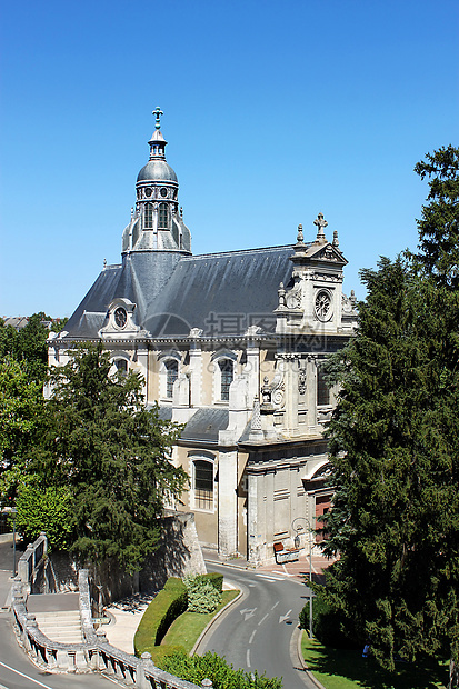 法国卢瓦尔谷Blois旧教堂图片