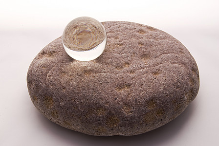 水晶球玻璃卵石镜片石头圆形大理石图片