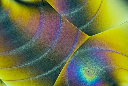 Ascobrec酸微晶体招魂几何学显微显微镜活力照片水晶极化结晶精力图片