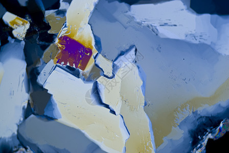 沙查林的微生物极化健康显微微晶活力精力几何学显微镜科学蓝色图片