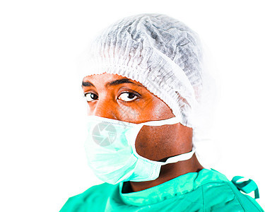 一名外科医生的头部照片专家情况男人手术医师疾病药品手术室从业者工作图片