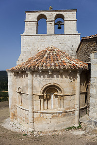 Ermitage Burgos Castill旅行钟楼旅游拱门石头遗产教会建筑建筑学历史图片