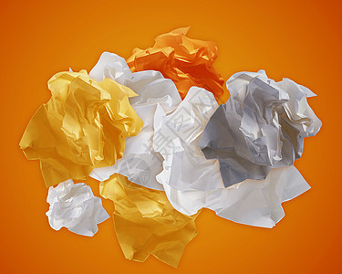 碎纸纸创新广告夹子演讲风暴解决方案想像力力量发明工作图片