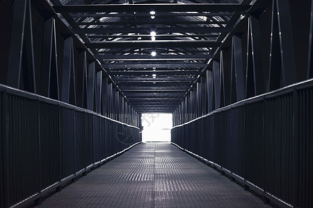 桥梁走廊运输隧道人行道行人栏杆管子天桥解决方案建筑通道图片