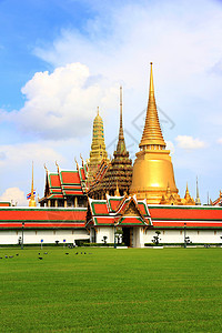 玉佛寺宝塔天空建筑学佛教徒旅游建筑佛塔文化历史雕像背景图片