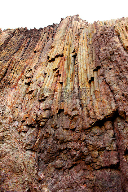 西班牙阿尔梅里亚的岩浆岩图片