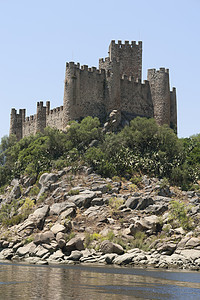 阿尔穆罗勒城堡废墟岩石墙壁堡垒防御纪念碑地标旅行历史旅游图片