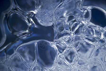 粘胶微光照片斑点小宇宙凝胶气泡液体胶水蓝色冥想健康极化图片
