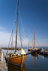 Zeesboot  渔船港口漏洞牧歌海岸渔港渔场船舶支撑帆船海岸线图片