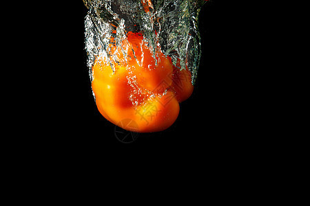 甜橙胡椒饮食烹饪花园生长营养食物红辣椒沙拉农场蔬菜图片