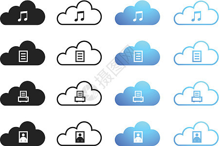 云计算  第1组技术插图下载云盘网络店铺上网贮存数据背景图片