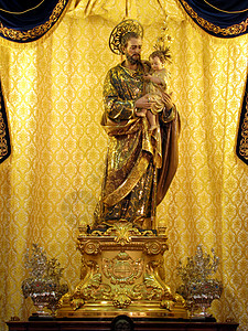 圣古泽普宗教雕塑庆典信仰图片