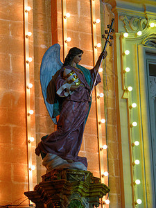 装饰天使雕像信仰宗教雕塑庆典盛宴图片