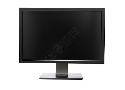 监测监视器黑色工作宽屏桌面晶体管电脑薄膜技术空白桌子图片