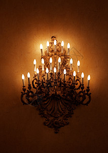 香黛尔灯泡城堡房间乡村艺术财富古董舞厅灯光蜡烛图片