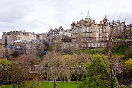 英国苏格兰爱丁堡天际图片