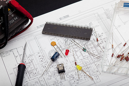 电子维修生活晶体管电容器电气学习电解测试员螺丝刀电阻器图片