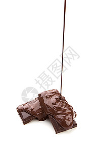 熔巧克力流动小吃融化甜点液体巧克力食物沙漠烹饪可可图片
