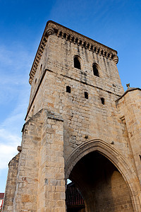 西班牙巴斯克州比兹卡亚埃兰迪奥教堂地区晴天钟声石头旅游历史性建筑历史教会旅行图片