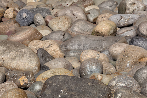西班牙巴斯克州比兹卡亚海岸的岩石图片