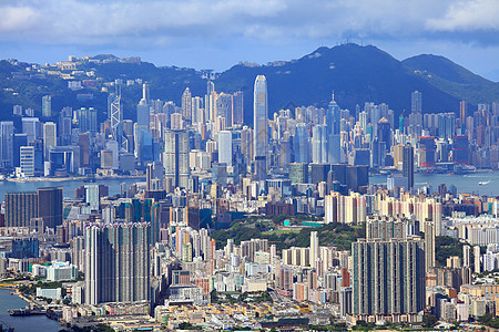 香港市中心旅游建筑学景观旅行摩天大楼住宅戏剧性城市风景大厦图片