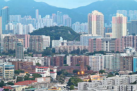 香港市中心城市蓝色建筑财产天空地标旅行大厦建筑学住宅图片