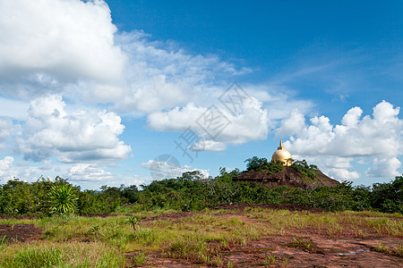 Phurungka 国家普拉卡游客传统文化节日天空旅行绿色庆典信仰寺庙图片