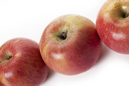 Galaa 苹果花红色收成甜点素食品位晚会食物维生素生产营养图片