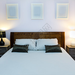内部设计床单奢华装潢建筑学风格生活寝具假期公寓房间图片
