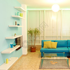 内部设计房子玻璃装饰地毯公寓家庭生活设备建筑学客厅灯光图片
