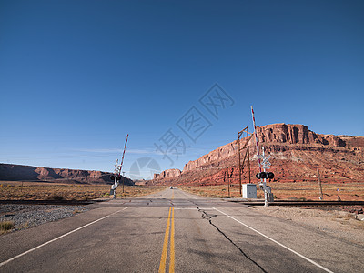 红色峡谷铁路图片