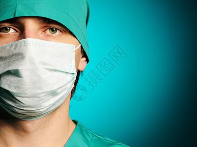 外科医生外套成人从业者男性职业卫生男人面具福利保健图片