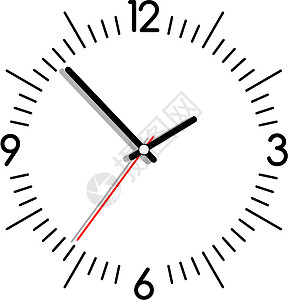 矢量时钟时间速度指针商业数字办公室跑步圆形插图圆圈图片