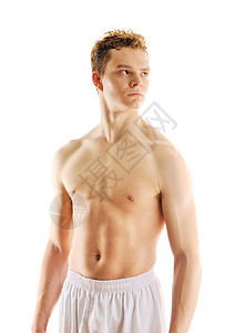 肌肉人躯体主义成人男性二头肌身体运动胸饰大男子棕褐色胸部图片
