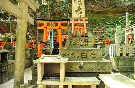 木制门走廊神社人行道历史红色城市隧道橙子文化旅游图片