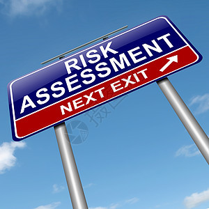 风险评估概念控制危险冒险天空解决方案工作插图危机经济安全图片