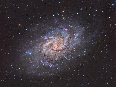 银河M33图片