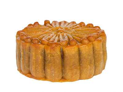 中国月饼节日食物蛋糕黄色月球月亮季节面包文化美食图片