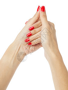 妇女用指甲修指甲的手女孩皮肤女性抛光身体护理绘画卫生治疗温泉图片